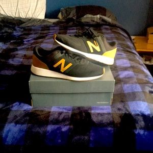 Black New Balance sneakers